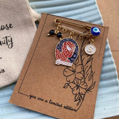 SpiderMan EvilEye Personalised Brooch