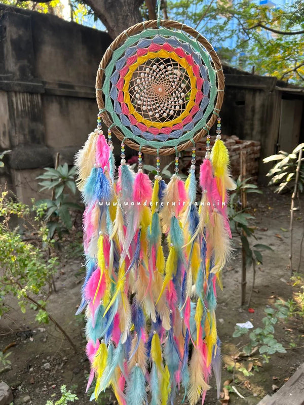 Pastel Mandala Dreamcatcher