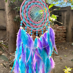 Blue Iris Dreamcatcher