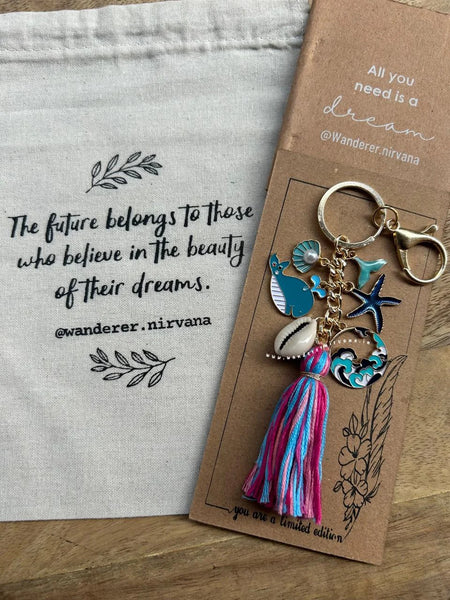Beach Boho Bagcharm