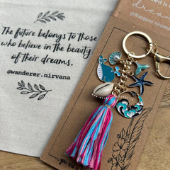 Beach Boho Bagcharm