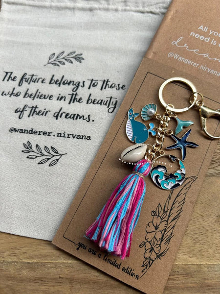 Beach Boho Bagcharm