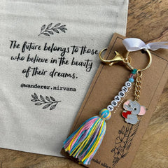 Ohbaby Elephant Keychain