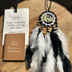Black White Dreamcatcher