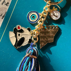 Boho Panda Keychain (Set of 2)