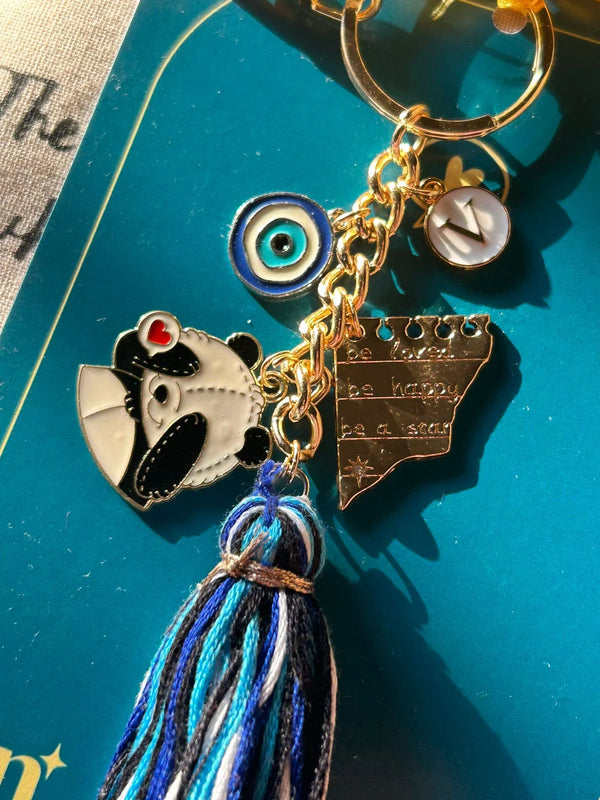 Boho Panda Keychain (Set of 2)