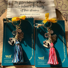 Boho Panda Keychain (Set of 2)