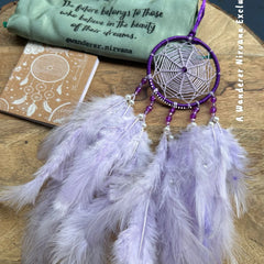 Delicate Lavender Dreamcatcher
