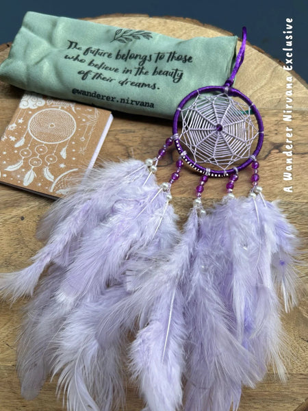 Delicate Lavender Dreamcatcher