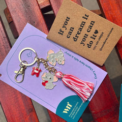 Baby Elephant BohoKeychain