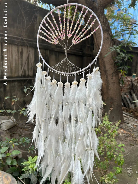 White Tree of Life Dreamcatcher