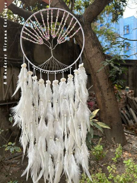 White Tree of Life Dreamcatcher