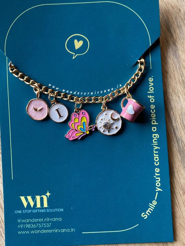 Butterfly Universe Personalised Bracelet