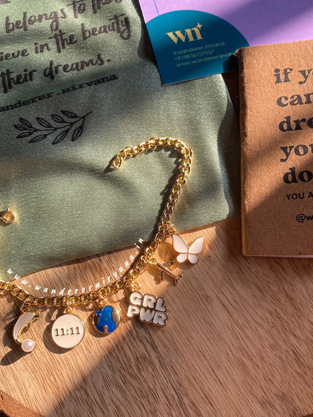 A Travel Manifested Pearl Bracelet