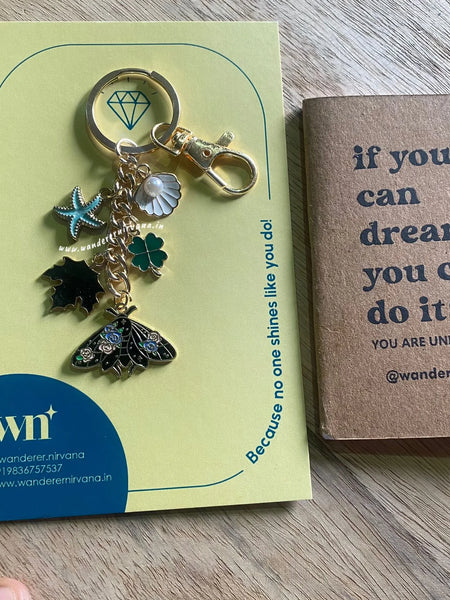 Clove Moth keychain