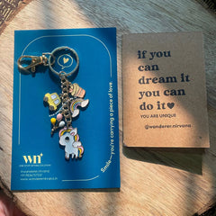 Unicorn Magic Keychain