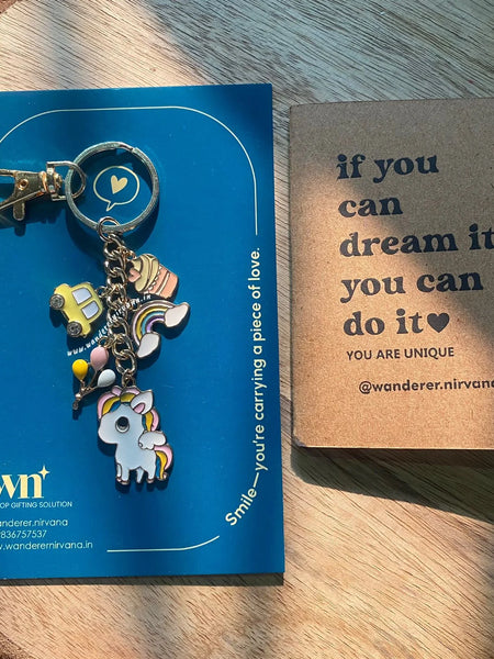 Unicorn Magic Keychain