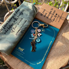 Cricket champ Keychain