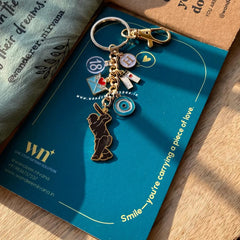 Cricket champ Keychain