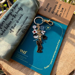 Cricket All Rounder Keychain