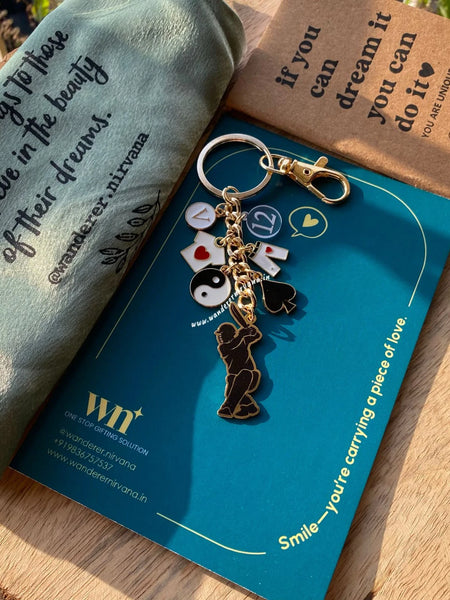 Cricket All Rounder Keychain
