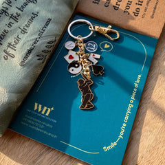 Cricket All Rounder Keychain