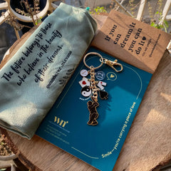 Cricket All Rounder Keychain