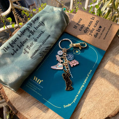 Superwoman Cricket keychain