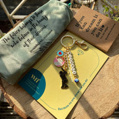 Cricket Name Keychain