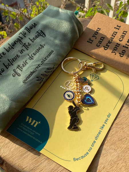 World Cup Cricket keychain
