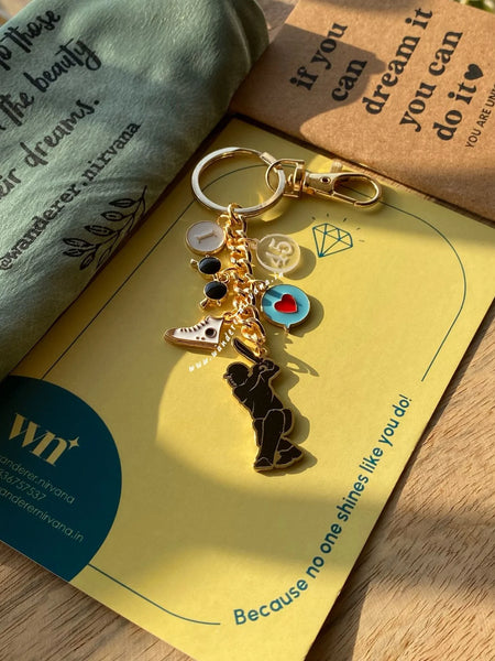 Cricket Masterstroke Keychain
