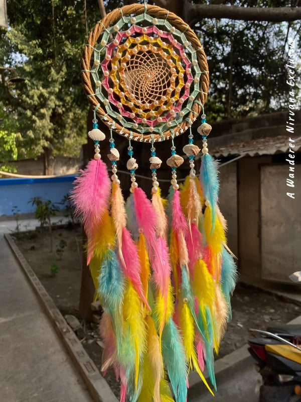Pastel Beach Dreamcatcher