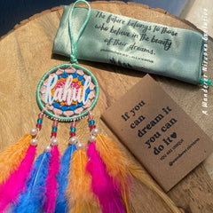 Rose - Mint Hues Dreamcatcher