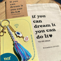 Name  Love you Keychain