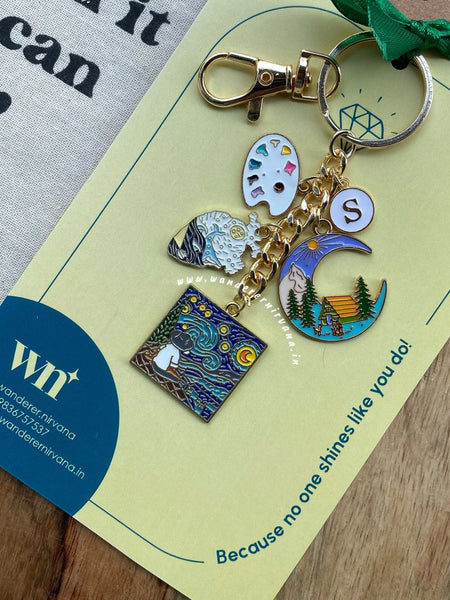 Artist VanGogh Keychain