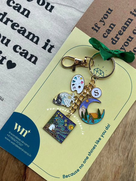 Artist VanGogh Keychain