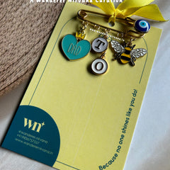 Dad to Be Quirky Evileye Brooch