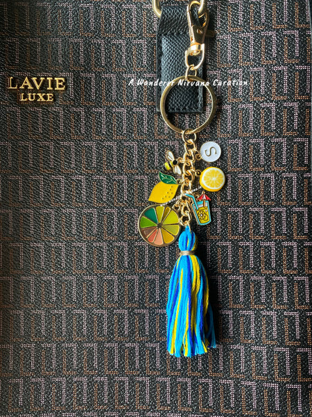 When life Gives you Lemon have Lemonade Bagcharm