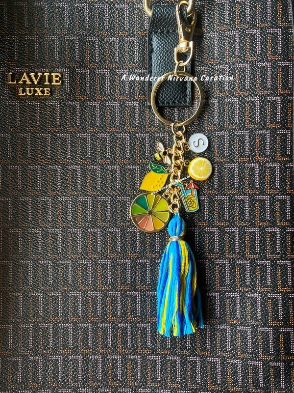 When life Gives you Lemon have Lemonade Bagcharm