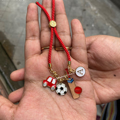 Car Football Cricket Personalised Adjustable Luxe Band