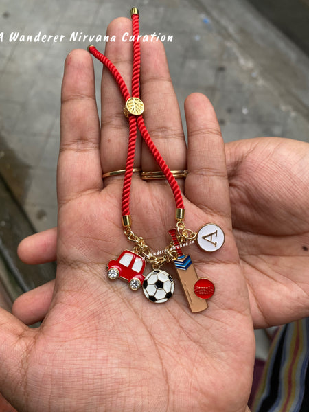 Car Football Cricket Personalised Adjustable Luxe Band