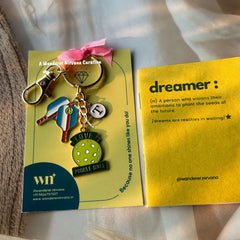 Pickleball Keychain
