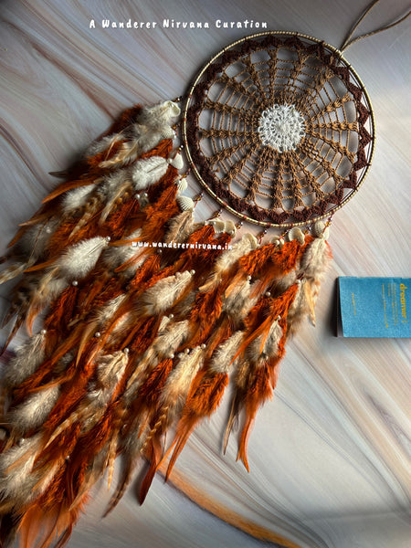 Hazelnut Majestic Dreams brown Dreamcatcher