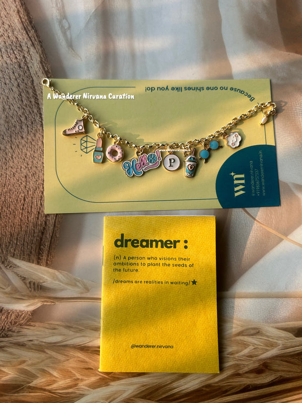 Fashion is Style Donut Bracelet