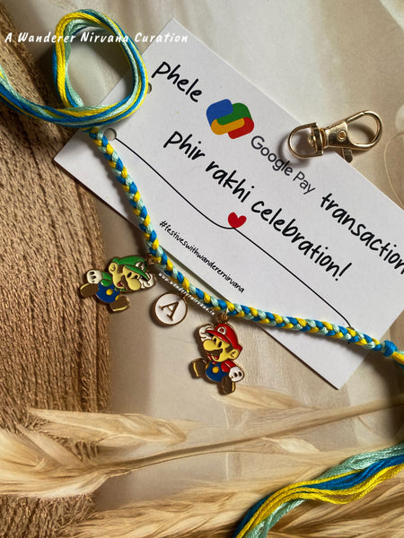 Mario Charm Rakhi Bagcharm
