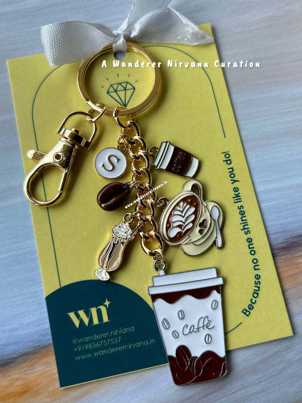 Coffee Bean Exclusive Personalised Keychain