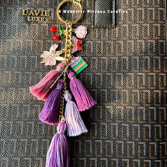 Cherry Fairy Beach Boho Bagcharm