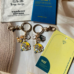 Tom and Jerry Keychain