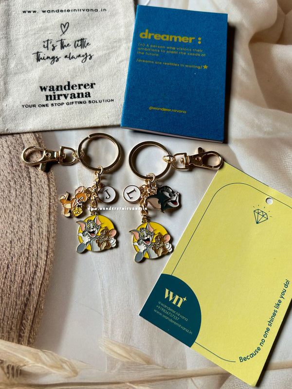 Tom and Jerry Keychain