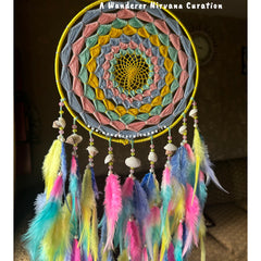 Amusing Pastel Shells Dreamcatcher
